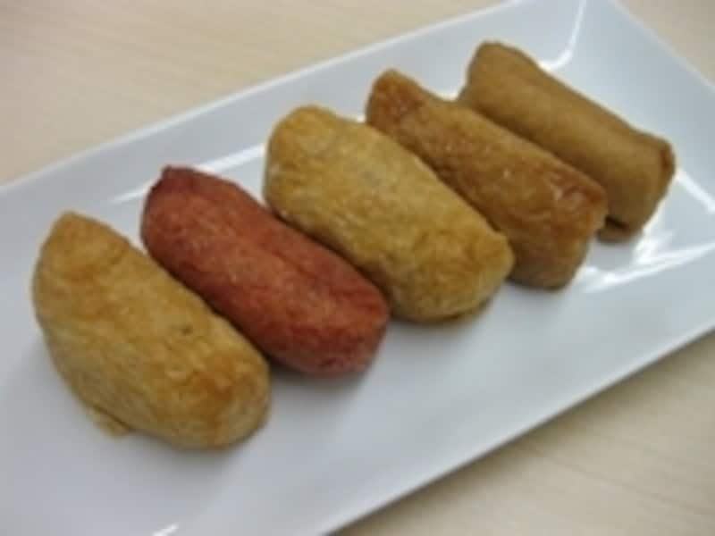 食べやすさもあって人気のいなり寿司セット