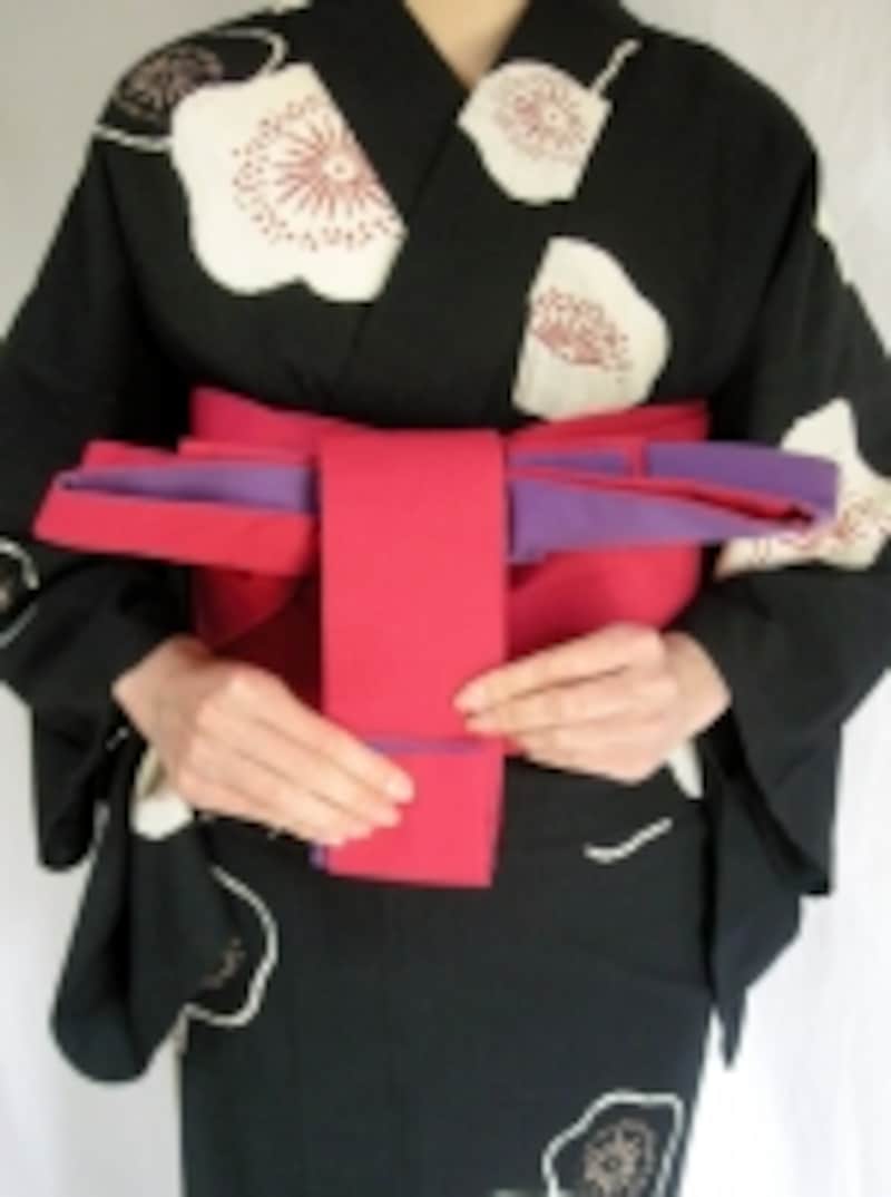 残りの手先で土台を作る