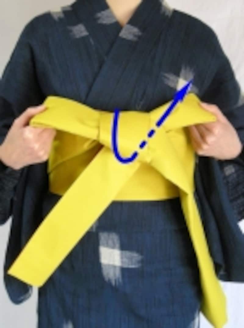 左右の羽根の長さは同じ