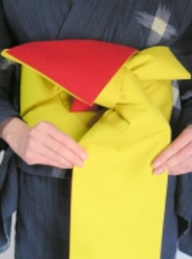 こちらは裏側を出す