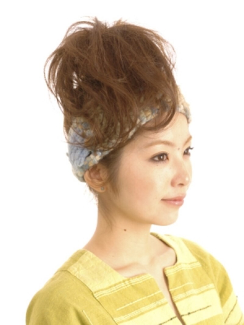 3 3 ミディアム 逆毛ポニーで作る簡単リーゼントアレンジ ヘアアレンジ All About