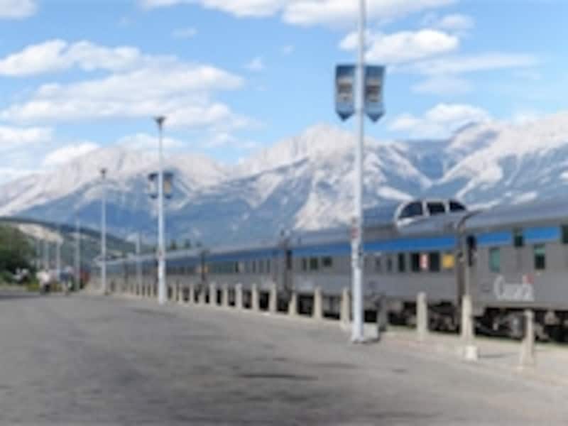 旅情たっぷりの鉄道の旅だが、利用の際には時間に余裕を持って 写真提供:VIA鉄道