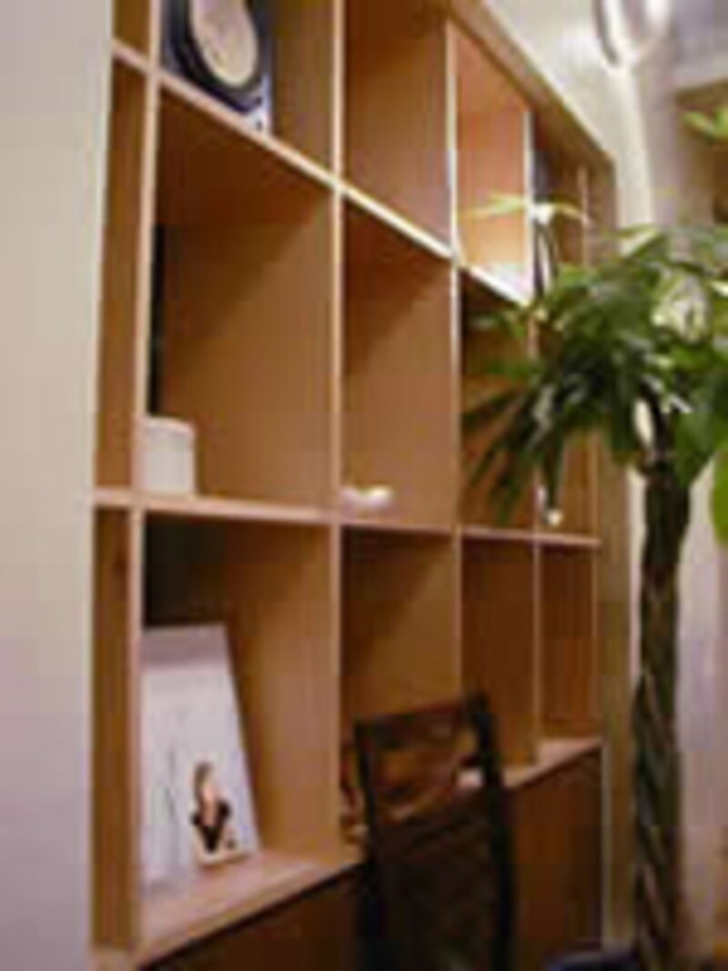 オープン棚の例