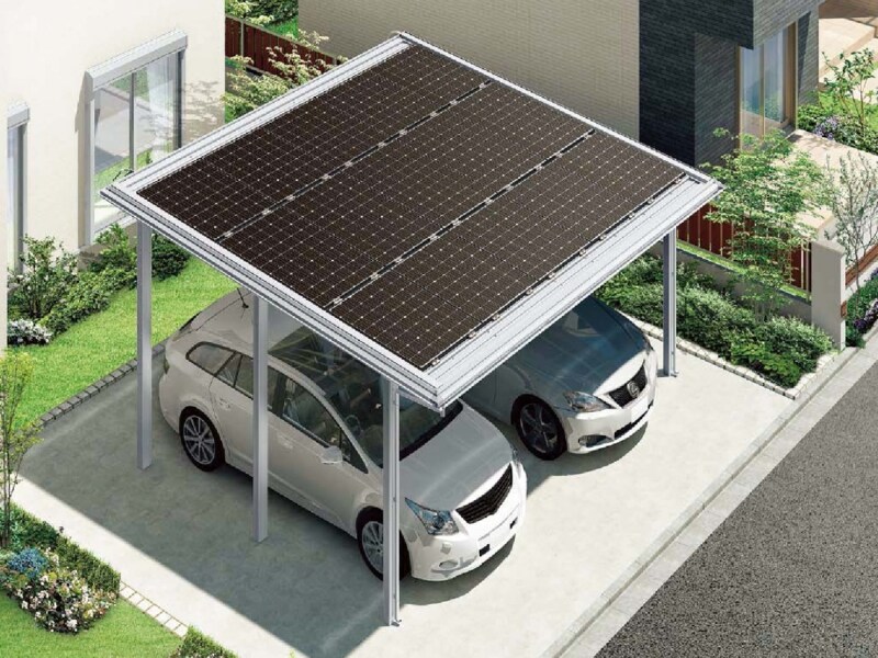 屋根に太陽光発電システムを搭載することも可能に。 ［Solael(ソラエル)II　アーキデュオ ワイド］