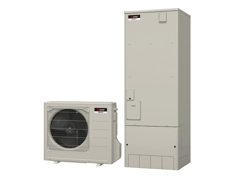 省エネ性を向上し、三菱HEMSとの接続による太陽光発電システムとの連携運転を実現。電力小売全面自由化に対応し、省エネ性も向上。[三菱エコキュート「Sシリーズ」「Aシリーズ」]　三菱電機http://www.mitsubishielectric.co.jp/