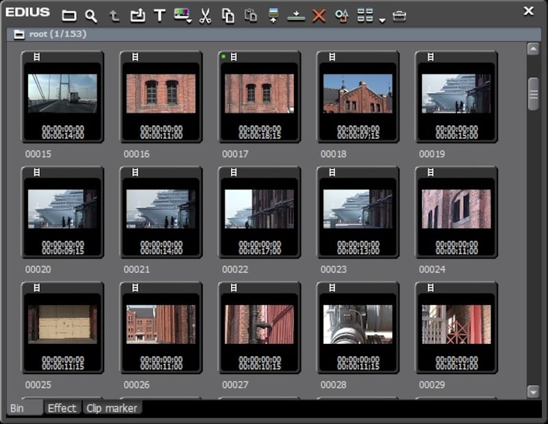▲フルハイビジョンのAVCHDデータを取り込んだところ。