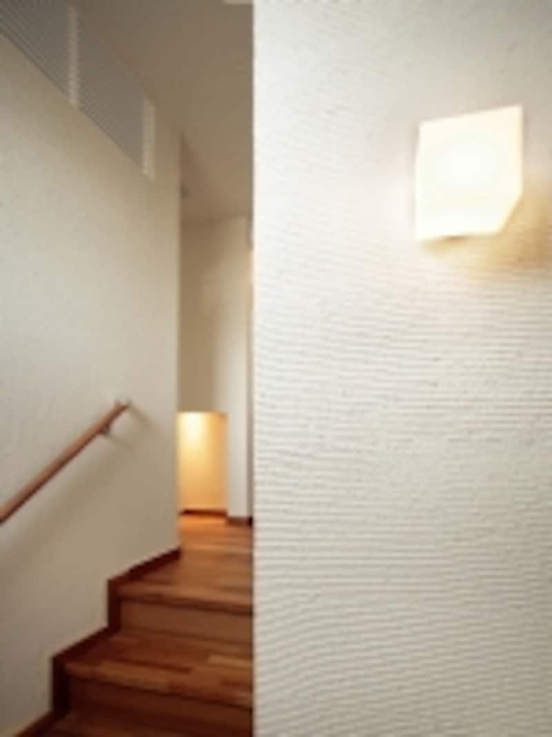 外欄間と塗り壁