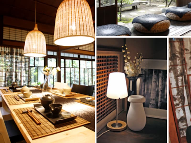 素材やモチーフをリンクさせて統一感のあるお部屋に