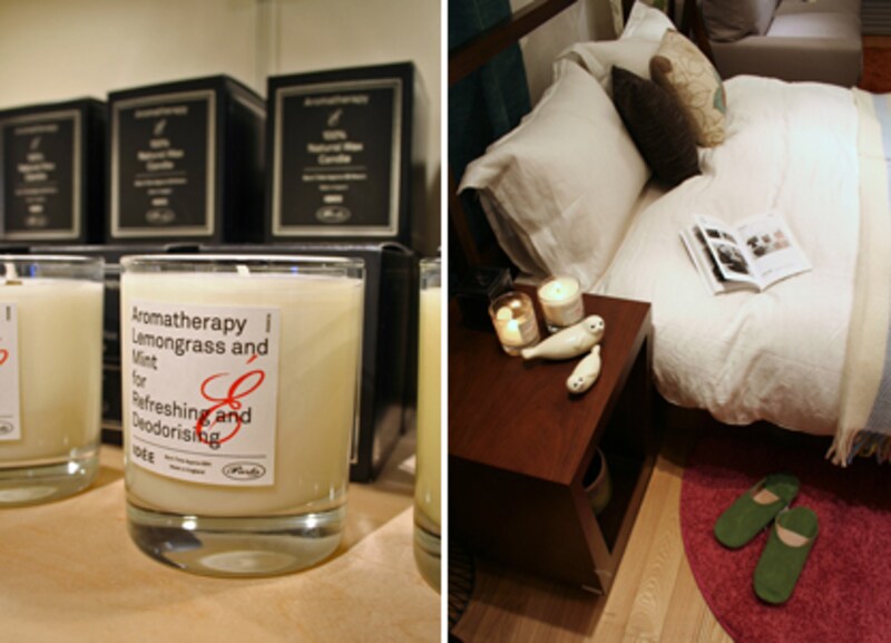  IDEEとParksのコラボキャンドル