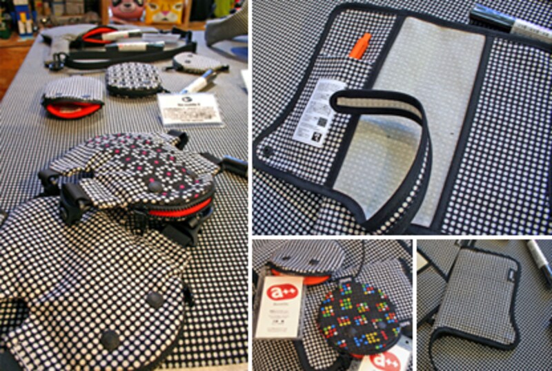 自分だけのシグナルを描く、ドット柄のかばん