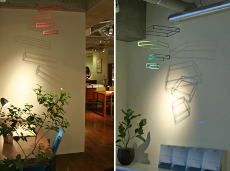 変化し続ける影をインテリアに