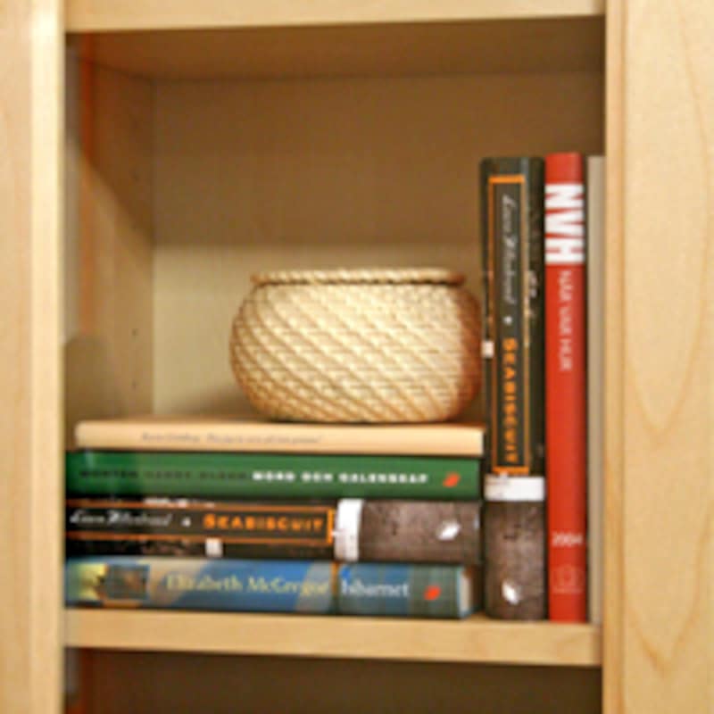 空きスペースは「魅せる」収納に