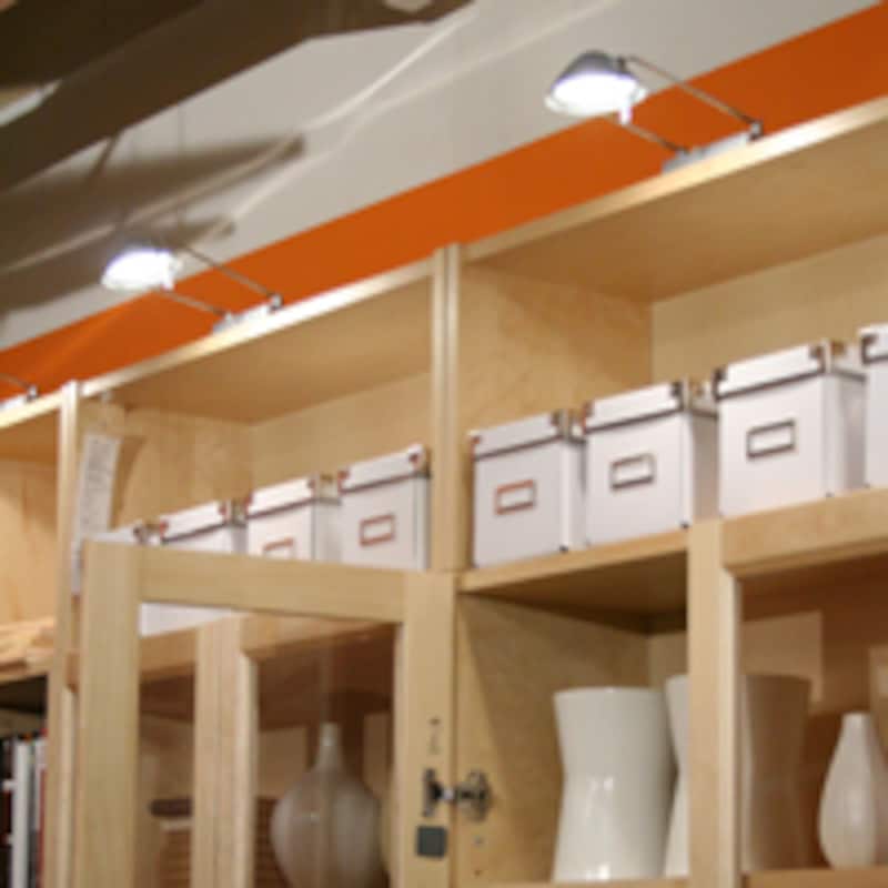 照明を使って、実用性も見た目もアップ