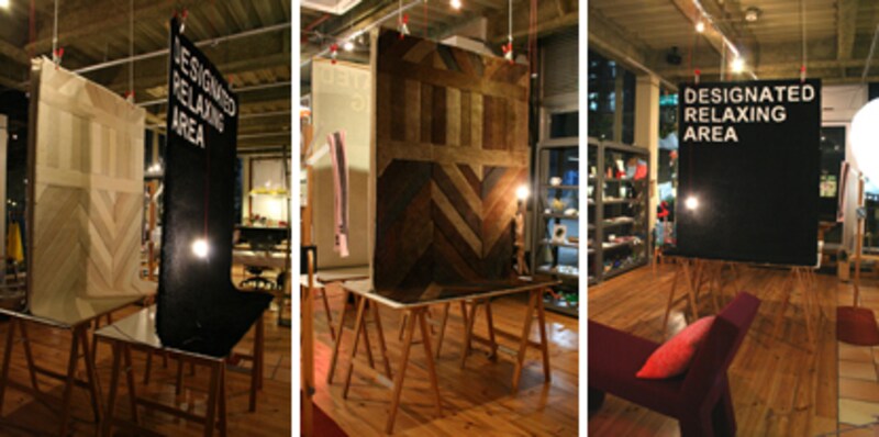 mYwaY店舗でのディスプレイはこんな感じ 