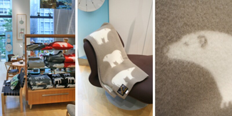 上質なウール製品で知られるロロス社のイルムス限定カラーブランケット