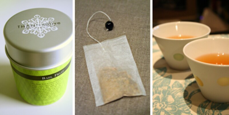 デトックス効果のお茶時間