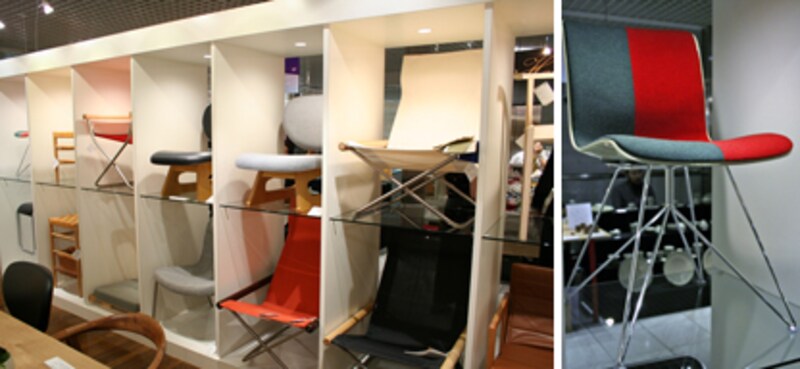 長大作さんの低座イスなど、和の名作椅子がずらり