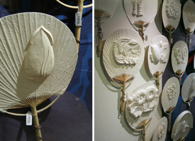 和紙アーティスト、永田哲也さんのアートな団扇