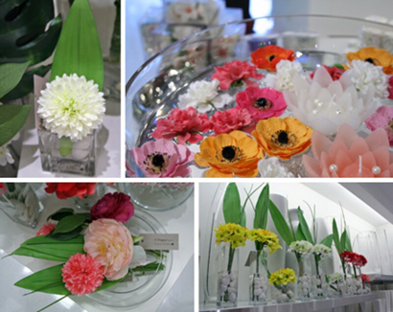 華やかさのある、エルベ ガンブスのアートフラワー