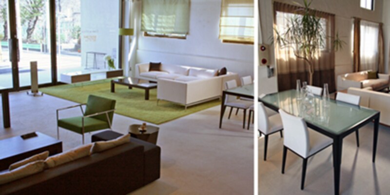 ショップ内のディスプレイ