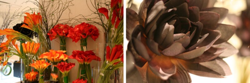 ホンモノみたいなエルベ・ガンブスのフェイクフラワー