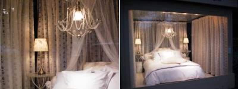 いい夢が見られそうな、乙女の部屋に仕上がっています