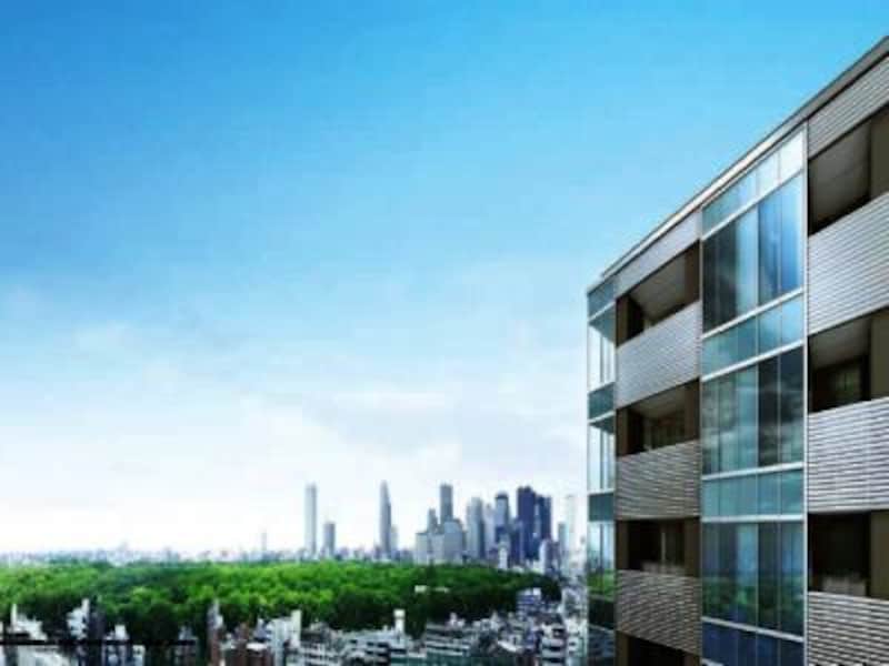 高層棟「The Air」完成予想CG