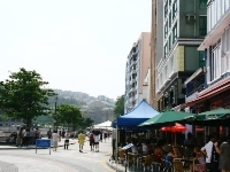 スタンレーにいると、気分はヨーロピアン