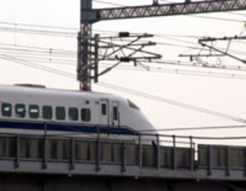 新幹線を眺めすぎて湯冷めしないように!