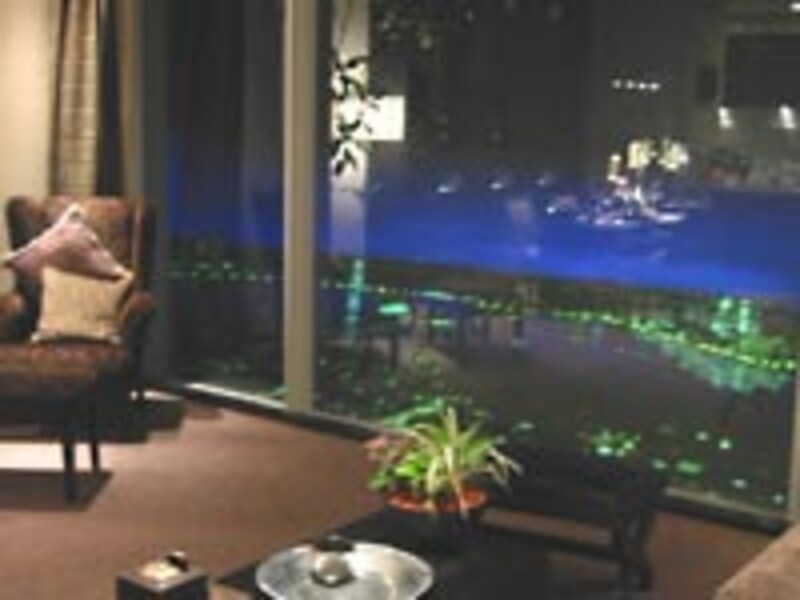 部屋のカラーテイストは計8種から選択できる。このワイドフロンテージプランのモデルルームは同じく濱村氏のインテリアデザイン