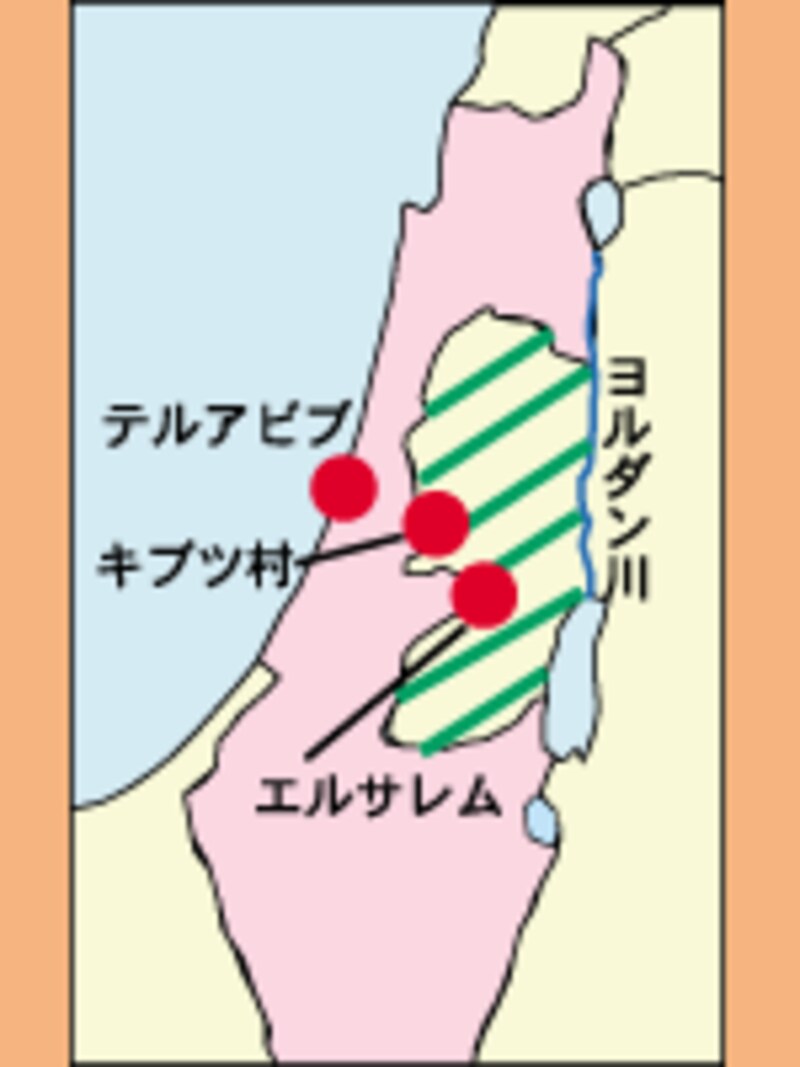 イスラエル地図１
