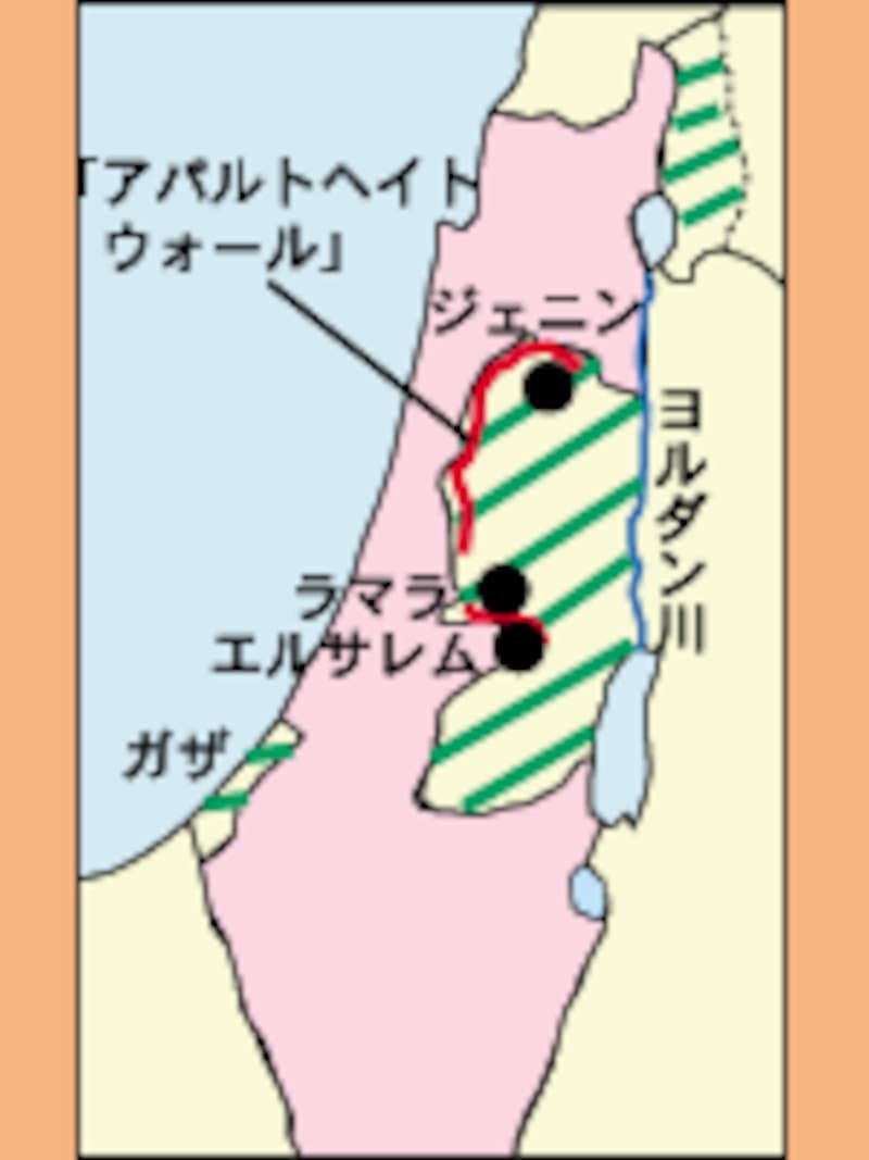 イスラエル地図