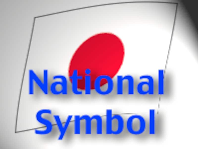 国旗にいたずら