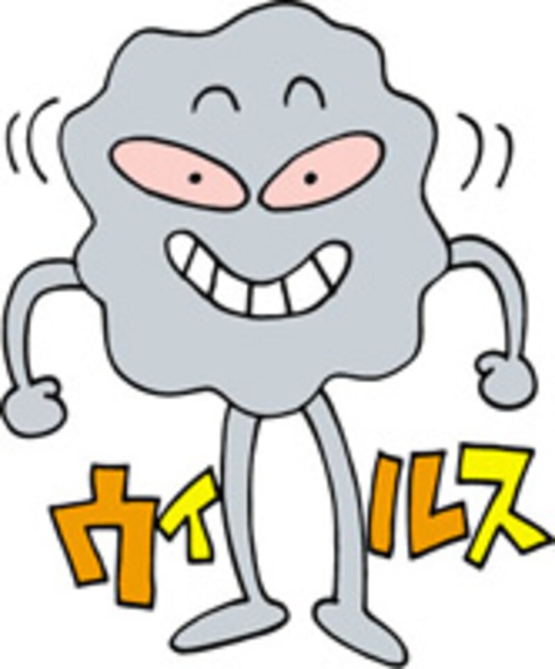 キンタマウイルスが情報を流出させる