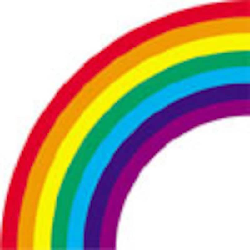 虹の色は7色じゃなかった