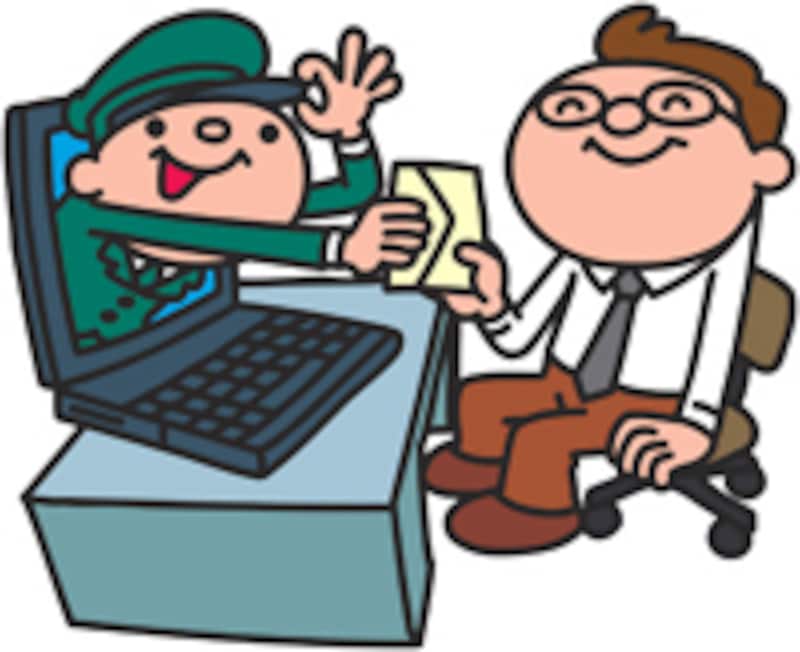 売り手側には「買いたい案件」のメールが届く