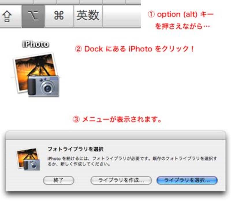 Iphotoのライブラリを移動する Mac Osの使い方 All About