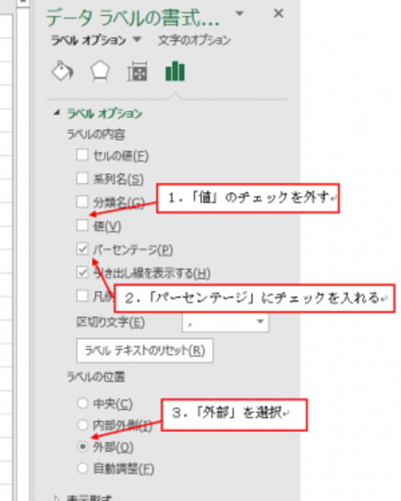 Excelで円グラフを作成 パーセンテージやデータラベルの使い方も エクセル Excel の使い方 All About