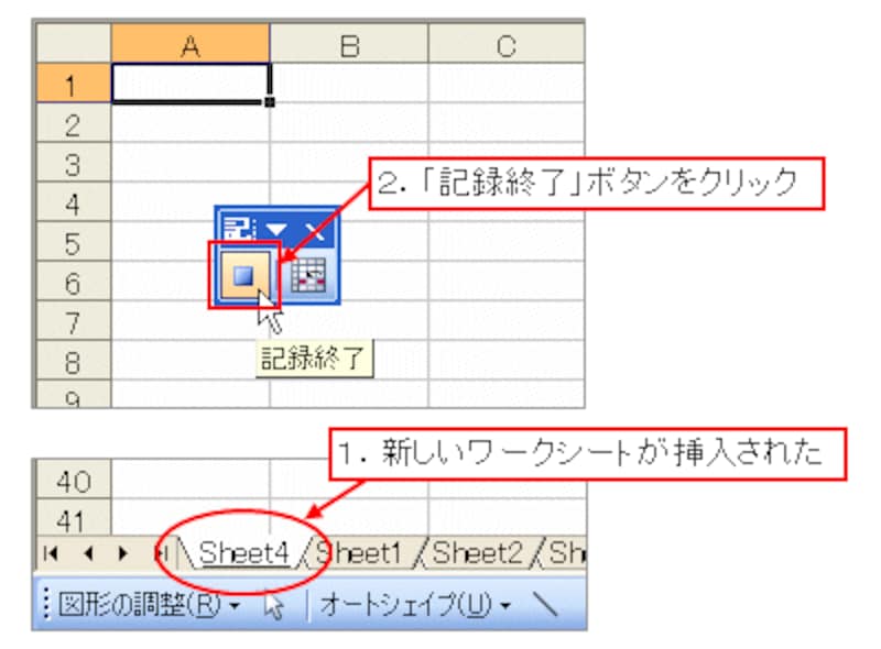 エクセルでシート作成するマクロ（ワークシート追加） [Excel VBAの使い方] All About
