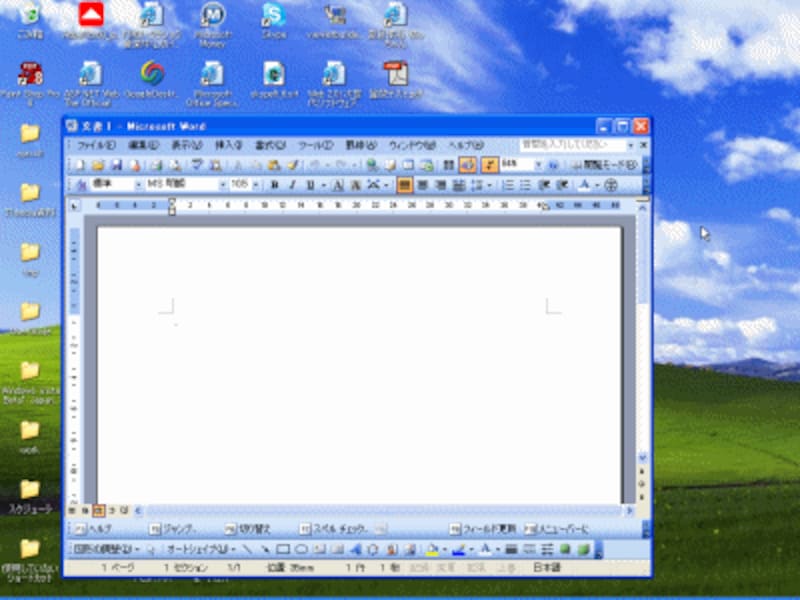 ウィンドウ表示