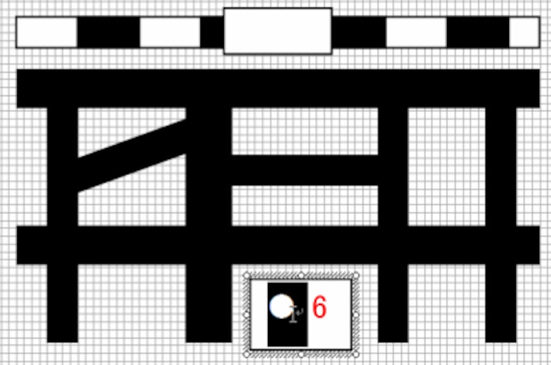 入力した「●」を選択