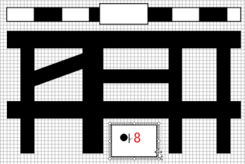 文字サイズが8ptになった