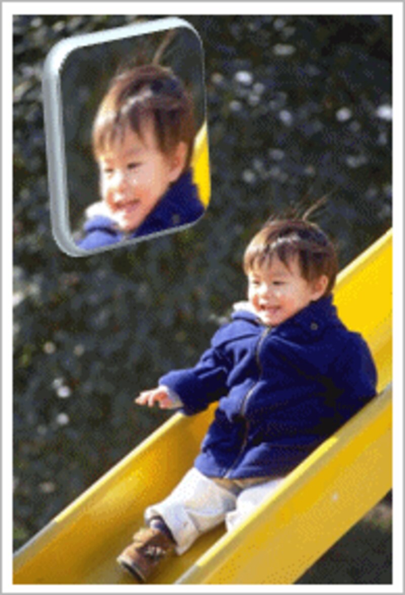 画像を3-D化した例