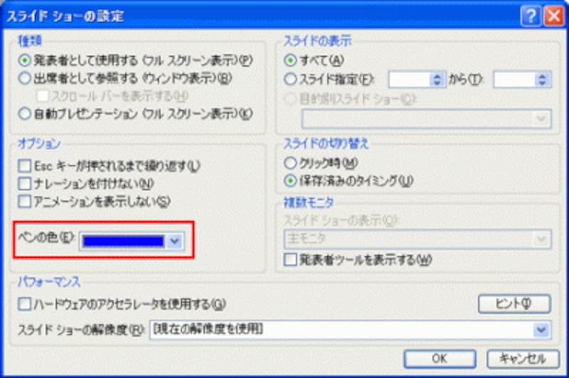 スライドショーを実行する前にできる設定は済ませておくと安心だ