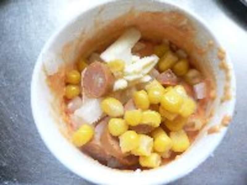 野菜ジュース蒸しパン・手順4