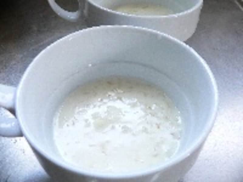 ミルクライスのフルーツ盛り・手順4