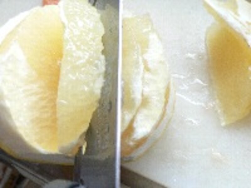 ミルクライスのフルーツ盛り・手順6