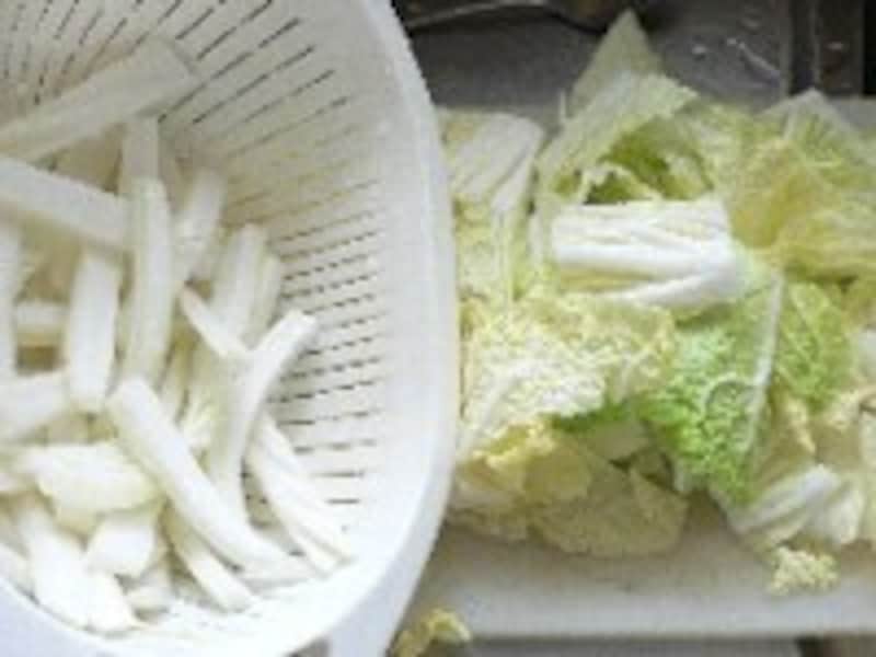 白菜のグラタンの手順２