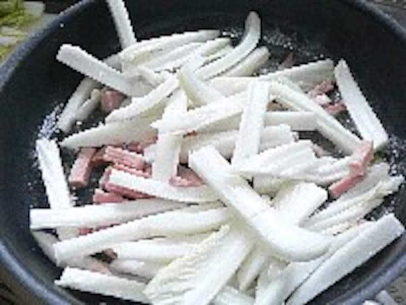 白菜のグラタンの手順３