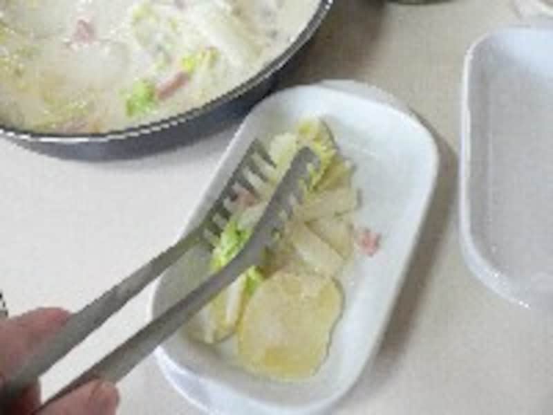 白菜のグラタンの手順６